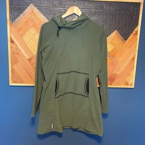 Melanzana Microgrid Fleece Dress